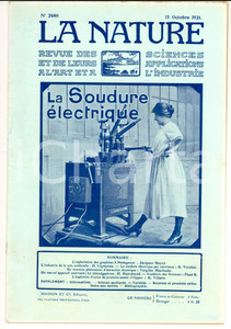 Giornale, rivista storica 1921 LA NATURE Explosion de la fabrique d OPPAU Revue ILLUSTREE nÂ° 2480 1