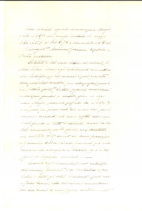 Documento originale, autentico 1893 CUGGIONO MI Inventario beni minorenne Paolo GABELLI ereditati dalla nonna 1