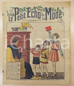 Giornale, rivista storica 1930 PETIT ECHO DE LA MODE Robes pour le premier de l an Revue annÃ©e LII nÂ°52 1