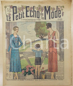 Giornale, rivista storica 1930 PETIT ECHO DE LA MODE Robes pour la campagne  Revue VINTAGE annÃ©e LII nÂ°28 1