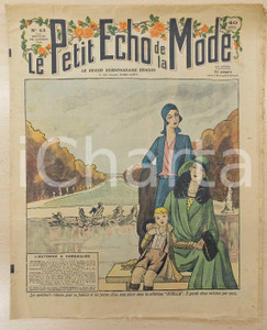 Giornale, rivista storica 1930 PETIT ECHO DE LA MODE Automne Ã  Versailles  Revue VINTAGE annÃ©e LII nÂ°43 1