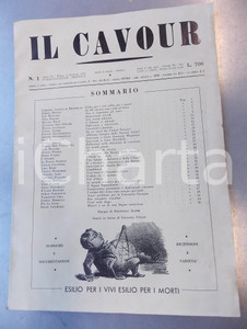 Giornale, rivista storica 1973 IL CAVOUR Abbiamo bisogno delle Nazioni Unite? Rivista anno VI nÂ° 1 1