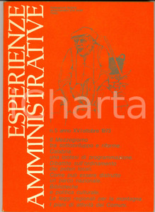 Giornale, rivista storica 1973 ESPERIENZE AMMINISTRATIVE Mezzogiorno e sottosviluppo Rivista nÂ°5 1