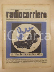Giornale, rivista storica 1941 RADIOCORRIERE L Aida trasmessa da Zagabria Rivista anno XVII nÂ°29 1