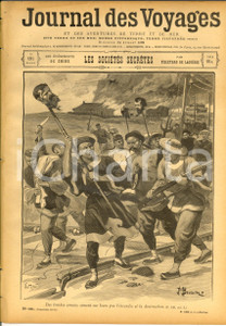 Giornale, rivista storica 1900 JOURNAL DES VOYAGES La CHINE et les sociÃ©tÃ©s secrÃ¨tes Revue ILLUSTREE 191 1