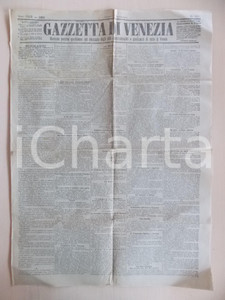 Giornale, rivista storica 1901 GAZZETTA DI VENEZIA Mostra a Lodi con ministro BACCELLI Anno CLIX nÂ° 243 1