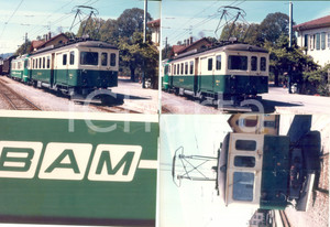 Fotografia d epoca originale 1975 ca SVIZZERA Ferrovie BIEREAPPLESMORGES Locomotiva 4 Lotto 4 fotografia 1