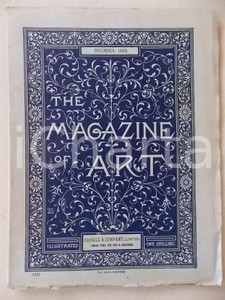Giornale, rivista storica December 1889 THE MAGAZINE OF ART  Carl HAAG CASSELL & Company ILLUSTRATED 1