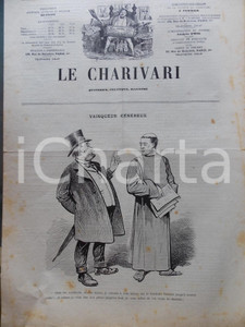 Giornale, rivista storica 1901 LE CHARIVARI Mythologie comique Quotidien politique ILLUSTRE  DAUMIER 1