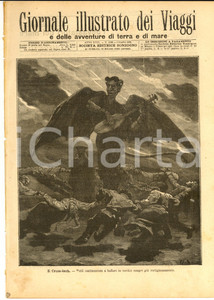 Giornale, rivista storica 1899 GIORNALE ILLUSTRATO DEI VIAGGI Il Cromlech Anno XVIII nÂ° 158 1