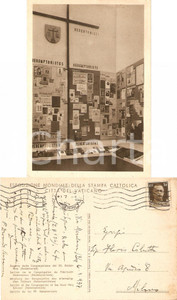 Autografo originale 1937 ROMA Padre Diomede SCARAMUZZI invia libro su Sant Antonio AUTOGRAFO 1