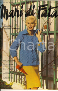 Giornale, rivista storica 1960 MANI DI FATA Ricami per la camera da letto Rivista anno XXXV nÂ°11 1
