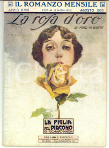 Giornale, rivista storica 1939 IL ROMANZO MENSILE Richard MARSH La figlia del diacono Anno XVIII 1