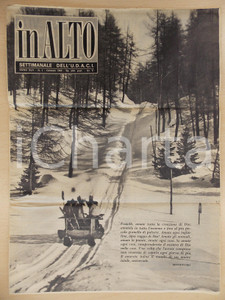 Giornale, rivista storica 1964 IN ALTO Settimanale U.D.A.C.I.  Paolo VI e il dialogo con i non cattolici 1