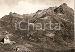 Cartolina originale da collezione 1955 ca PIZZO TRE SIGNORI BG Rifugio Alberto GRASSI Cartolina FG NV 1