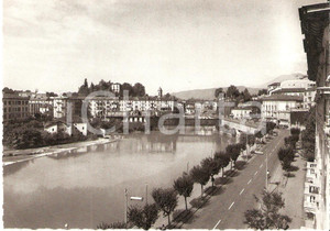 Cartolina originale da collezione 1950 ca IVREA TO Corso Cavour e Corso L. Gallo Cartolina FG NV 1