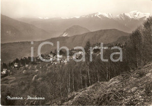 Cartolina originale da collezione 1963 MIAZZINA VB Panorama del paese Cartolina FG NV 1