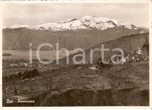 Cartolina originale da collezione 1952 BEE VB Panorama del paese Cartolina FG VG 1