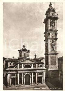 Cartolina originale da collezione 1955 ca VARESE Basilica di San Vittore Cartolina FG NV 1