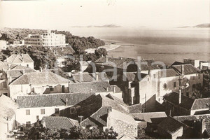Cartolina originale da collezione 1965 BIOGRAD NA MORU CROAZIA Panorama con mare Cartolina FG VG 1