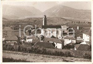 Cartolina originale da collezione 1949 PIEVE D ALPAGO BL Lago di Santa Croce Panorama Cartolina FG VG 1