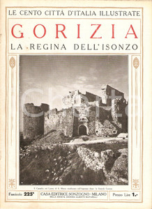 Giornale, rivista storica 1928 CENTO CITTA  D ITALIA  Gorizia regina dell  ISONZO Fascicolo 225 Rivista 1