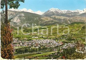 Cartolina originale da collezione 1970 BRESSANONE BZ Panorama con Alpi Aurine Cartolina FG VG 1