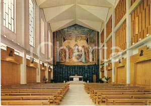 Cartolina originale da collezione 1975 ca CAGLIARI Seminario arcivescovile  Interno Cartolina FG NV 1