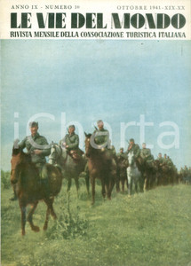 Giornale, rivista storica 1941 LE VIE DEL MONDO Guido MANACORDA Arte sovietica Rivista ILLUSTRATA 1