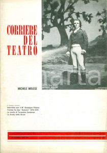 Giornale, rivista storica 1976 CORRIERE DEL TEATRO Michele MOLESE Treviso fra due autunni Rivista 1