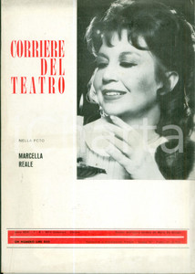 Giornale, rivista storica 1974 CORRIERE DEL TEATRO Marcella REALE Amore inedito di Giacomo PUCCINI Rivista 1