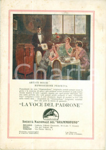 Materiale pubblicitario d’epoca 1925 MILANO TEATRO ALLA SCALA Programma ufficiale delle opere ILLUSTRATO 1