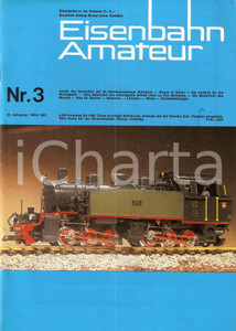 Giornale, rivista storica 1981 EISENBAHN AMATEUR n. 3 International Spielwarenmesse NURNBERG Rivista 1