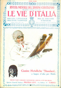 Giornale, rivista storica 1925 LE VIE D ITALIA TCI GadamÃ¨s la perla del SAHARA Anno XXXI n. 4 1