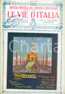 Giornale, rivista storica 1926 LE VIE D ITALIA TCI Le ville del BRENTA  StrÃ  Anno XXXII n. 2 1