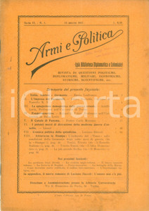 Giornale, rivista storica 1915 ARMI E POLITICA Ettore BRAVETTA L Impresa dei DARDANELLI Rivista 1