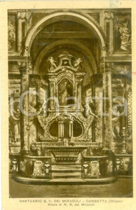 Cartolina originale da collezione 1940 ca CORBETTA MI Santuario Beata Vergine dei Miracoli Cartolina FP NV 1