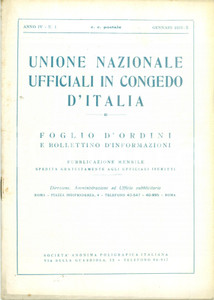 Documento originale, autentico 1932 ROMA U.N.U.C.I. Foglio d ordini Inaugurazione dei corsi di Istruzione 1