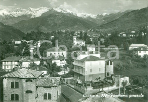 Cartolina originale da collezione 1962 COAZZE TO Panorama generale con bar caffÃ¨ Cartolina FG VG 1