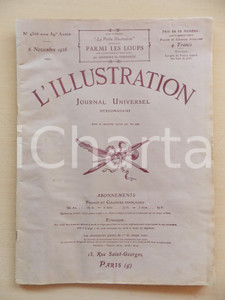 Giornale, rivista storica 1926 L ILLUSTRATION Rifornimento aereo all Observatoire VALLOT sul MONTE BIANCO 1