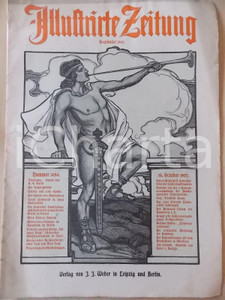 Giornale, rivista storica 1902 ILLUSTRIRTE ZEITUNG Nuovo ritratto Kaiser WILHELM II Rivista Numero 3094 1