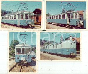 Fotografia d epoca originale 1974 SVIZZERA Ferrovie WYNENTAL UND SUHRENTALBAHN Locomotiva Lotto 4 fotografia 1