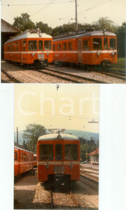 Fotografia d epoca originale 1985 AARAU SVIZZERA Ferrovie WYNENTAL UND SUHRENTALBAHN Locomotive Lotto 2 foto 1