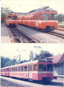Fotografia d epoca originale 1975 ca OBERKULM Ferrovie WYNENTAL UND SUHRENTALBAHN Locomotive Lotto 2 foto 1