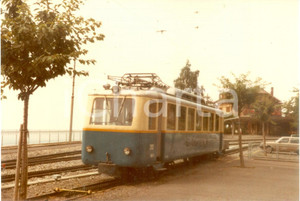 Fotografia d epoca originale 1984 SVIZZERA Ferrovia ROCHERS DE NAYE Locomotiva 202 Fotografia 1