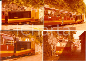Fotografia d epoca originale 1975 ca SVIZZERA Ferrovie BRIENZROTHORNBAHN Locomotiva 9 Lotto 4 fotografie 1