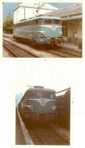 Fotografia d epoca originale 1971 FRANCE Ferrovie SNCF Locomotiva BB25155 Lotto 2 fotografie 1