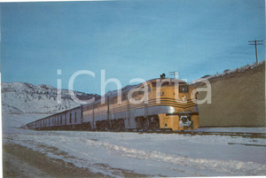 Fotografia d epoca originale 1972 THE DENVER & RIO GRANDE WESTERN RAILROAD USA Locomotiva Foto seriale 1