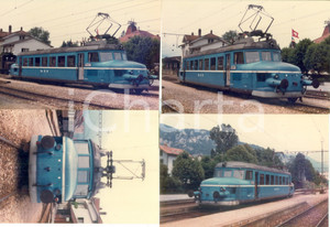 Fotografia d epoca originale 1975 ca SVIZZERA OensingenBalstahlBahn Locomotiva OeBB Fotografia 1