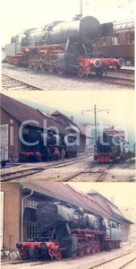 Fotografia d epoca originale 1975 ca SVIZZERA OensingenBalstahlBahn Locomotiva OeBB deposito Lotto 3 foto 1
